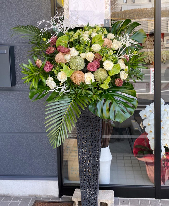 1 段スタンド white x green