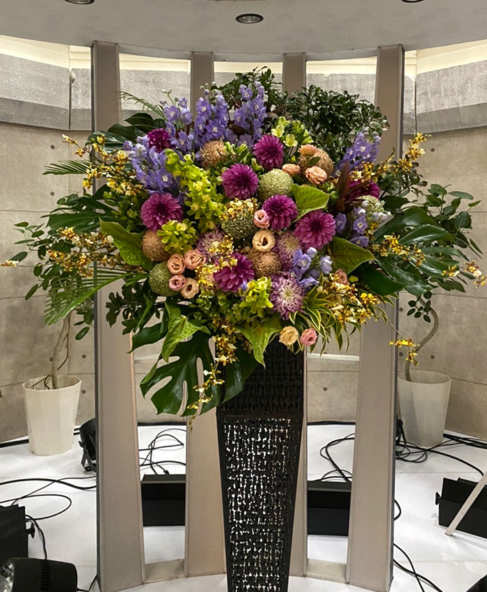 1 段スタンド pink x purple