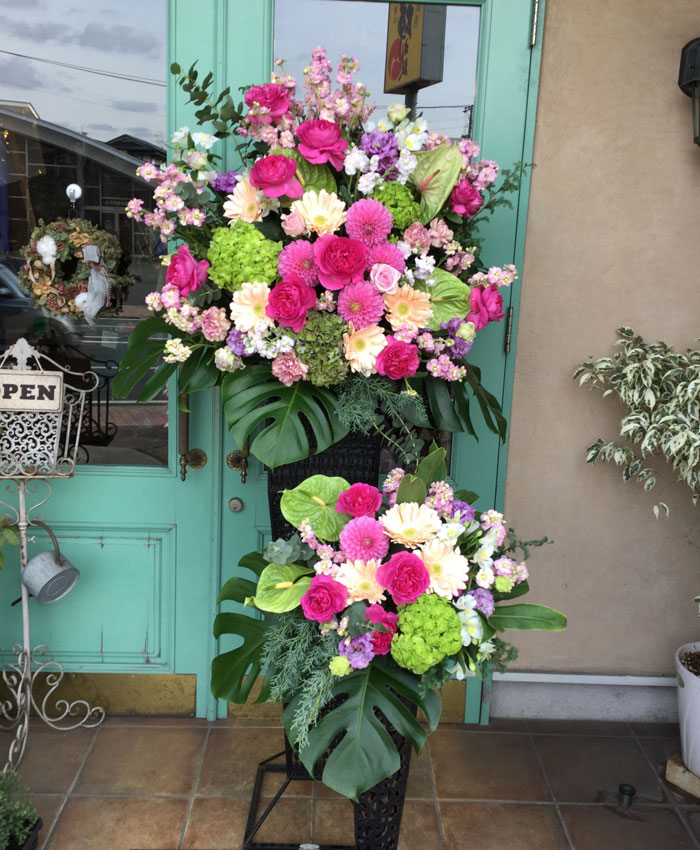 2 段スタンド pink